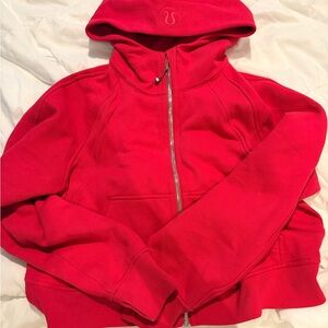 Lululemon Athletica Red Hoodie
